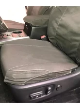 Escape Gear 60/40 Rear Bench w/ Armrest Traditional 100% Cotton Canvas Grey 2 Fronts Seat Covers w/ Airbags Toyota 4Runner 5th Gen 7 Seater 2009+                                     - TFR3-CC-GR** - Image 6