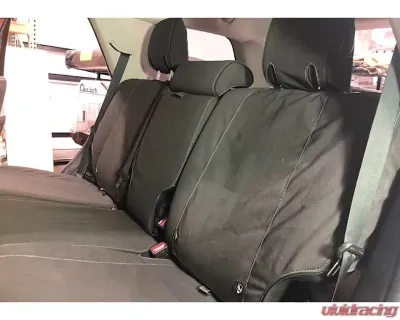 Escape Gear 60/40 Rear Bench w/ Armrest Traditional 100% Cotton Canvas Grey 2 Fronts Seat Covers w/ Airbags Toyota 4Runner 5th Gen 7 Seater 2009+ - TFR3-CC-GR**