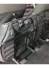 Escape Gear 60/40 Rear Bench w/ Armrest Traditional 100% Cotton Canvas Grey 2 Fronts Seat Covers w/ Airbags Toyota 4Runner 5th Gen 7 Seater 2009+                                     - TFR3-CC-GR** - Image 9