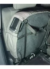 Escape Gear 60/40 Rear Bench Poly-Cotton Tough Cotton Canvas Charcoal 2 Fronts Seat Covers w/Airbags Toyota Tundra Double Cab                                     - TTN3-PC-CH - Image 10