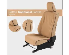 Escape Gear 2 Front Seat Covers| Solid Rear Bench without Bench Headrests Toyota Land Cruiser 80 Series GX