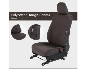 Escape Gear 2 Front Seat Covers| Solid Rear Bench without Bench Headrests Toyota Land Cruiser 80 Series GX