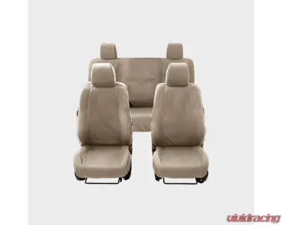 Escape Gear 2 Front Seat Covers| Solid Rear Bench Toyota Land Cruiser 80 Series GX - TLC6-CC-LK