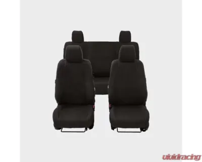 Escape Gear 2 Front Seat Covers| Solid Rear Bench Toyota Land Cruiser 80 Series GX - TLC6-PC-CH