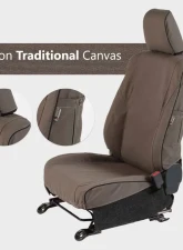 Escape Gear 2 Front Seat Covers with Airbags| 60/40 Rear Bench with Armrests Toyota Rav 4 GX 2013-2018                                     - TRV4-CC-GR - Image 2