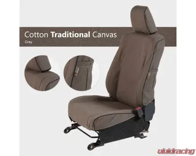 Escape Gear 2 Front Seat Covers with Airbags| 60/40 Rear Bench with Armrests Toyota Rav 4 GX 2013-2018 - TRV4-CC-GR