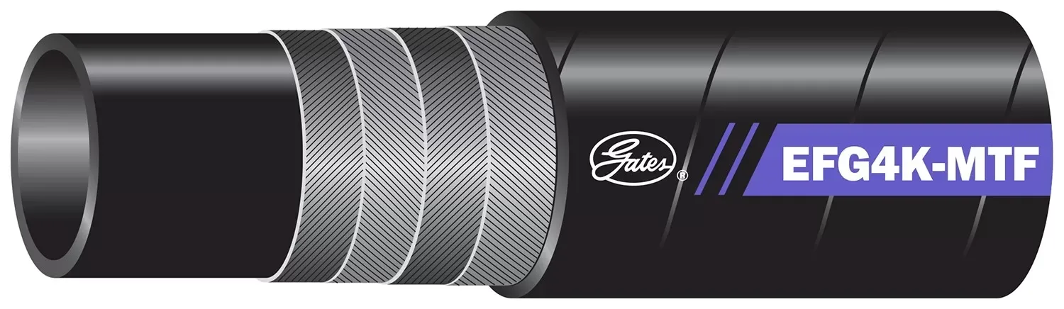 Gates EFG4K Spiral Wire Hose - SAE 100R12 - MegaTuff Cover - 70947
