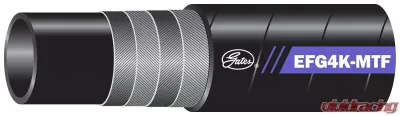 Gates EFG4K Spiral Wire Hose - SAE 100R12 - MegaTuff Cover - 70947