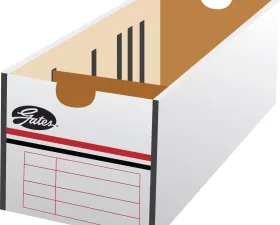 Gates Cardboard Bin Box - Large 25