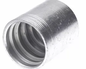 Gates One Non-Skive Ferrule (Steel) - PC1FS Series (Power Crimp)