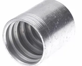 Gates One Non-Skive Ferrule (Steel) - PC1FS Series (Power Crimp)