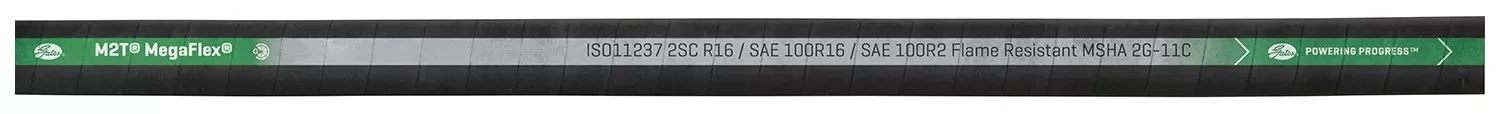 Gates M2T MegaFlex 2-Wire Braid Hose - SAE 100R16 - 85601