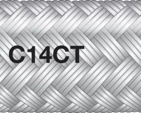 Gates C14CT PTFE Hose - SAE100R14 Type B - Conductive