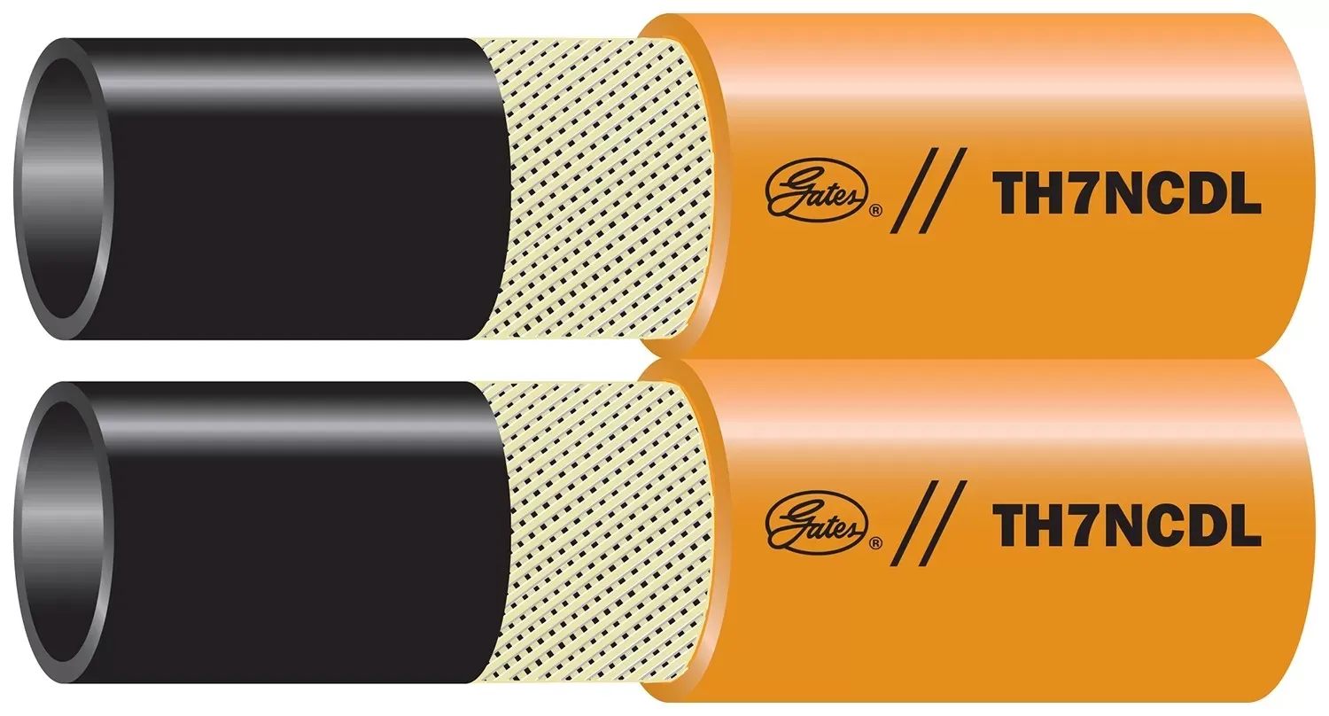 Gates TH7NCDL Non-Conductive Dual Line Hydraulic Thermoplastic Hose - SAE 100R7 - 85786
