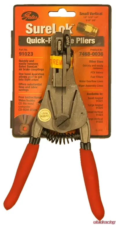 Gates SureLok Quick-Release Pliers - Large Vertical - 91022