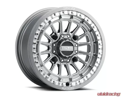 Metal FX Offroad Delta Beadlock Wheel 15x7 4x136 | 4x137 25mm Gunmetal Contrast Cut - 78303