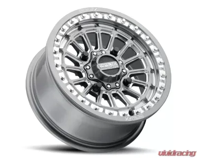 Metal FX Offroad Delta Beadlock Wheel 15x7 4x136 | 4x137 25mm Gunmetal Contrast Cut - 78303
