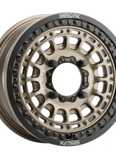 Metal FX Offroad Hitman Beadlock Wheel 15x6 4x136|4x137 +38mm/4.5+1.5 Bronze Can-Am | Honda 2011-2023                                     - 78102 - Image 2