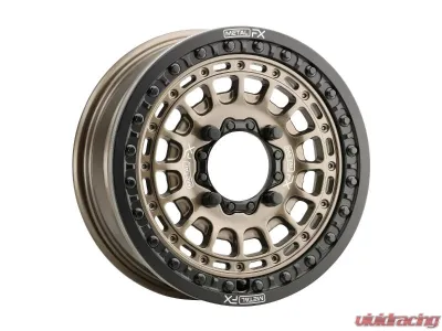 Metal FX Offroad Hitman Beadlock Wheel 15x6 4x136|4x137 +38mm/4.5+1.5 Bronze Can-Am | Honda 2011-2023 - 78102