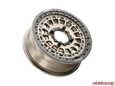 Metal FX Offroad Hitman Beadlock Wheel 15x6 4x136|4x137 +38mm/4.5+1.5 Bronze Can-Am | Honda 2011-2023 - 78102