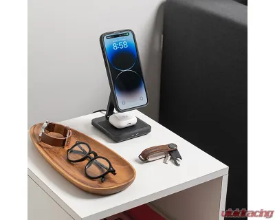 Quad Lock Dual Desktop Wireless Charger - 4507-6018-00