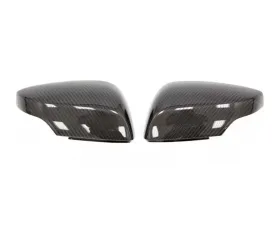 Carbon Reproductions Replacement Mirror Covers w/ Turn Signal Cutout Subaru 2015-2021