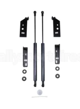 Carbon Reproductions Carbon Kevlar Hood Damper Kit Blue Scion FR-S|Subaru BRZ|Toyota 86 2013-2020                                     - HDP-FT86-KF-BB - Image 7