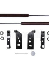 Carbon Reproductions Carbon Kevlar Hood Damper Kit Red Scion FR-S|Subaru BRZ|Toyota 86 2013-2020                                     - HDP-FT86-KF-RB - Image 2