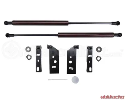 Carbon Reproductions Carbon Kevlar Hood Damper Kit Red Scion FR-S|Subaru BRZ|Toyota 86 2013-2020 - HDP-FT86-KF-RB