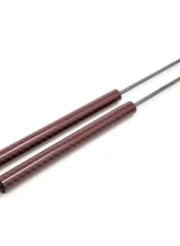 Carbon Reproductions Carbon Kevlar Hood Damper Kit Red Scion FR-S|Subaru BRZ|Toyota 86 2013-2020                                     - HDP-FT86-KF-RB - Image 6
