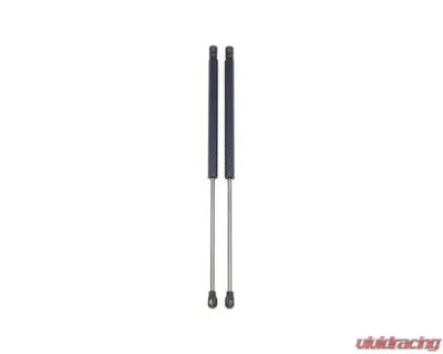 Carbon Reproductions Carbon Kevlar Hood Dampers Blue Subaru 2015-2021 - HDP-WRX-KF-BB