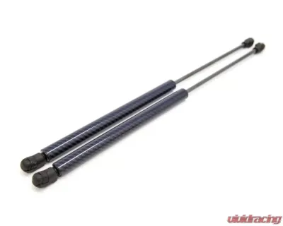 Carbon Reproductions Carbon Kevlar Hood Dampers Blue Subaru 2015-2021 - HDP-WRX-KF-BB