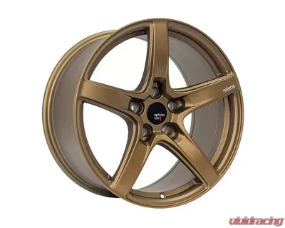 Option Lab Wheels R555 Wheel 18x8.5 5x114.3 35mm Formula Bronze - OPLL55-88565-35-MBZ