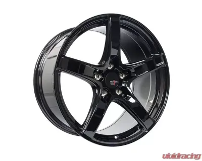 Option Lab Wheels R555 Wheel 18x8.5 5x114.3 35mm Gotham - OPLL55-88565-35-BLK