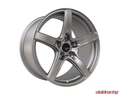 Option Lab Wheels R555 Wheel 18x8.5 5x114.3 35mm Noble Grey - OPLL55-88565-35-MGM