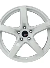 Option Lab Wheels R555 Wheel 18x9.5 5x114.3 38mm Onyx White                                     - OPLL55-89565-38-WHT - Image 2
