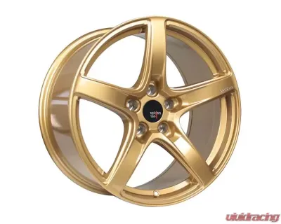 Option Lab Wheels R555 Wheel 18x9.5 5x114.3 38mm Top Secret Gold - OPLL55-89565-38-GLD