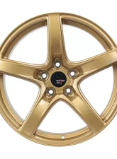 Option Lab Wheels R555 Wheel 18x9.5 5x114.3 38mm Top Secret Gold                                     - OPLL55-89565-38-GLD - Image 2