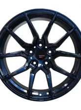 Option Lab Wheels R716 Wheel 18x9.5 5x114.3 35mm Midnight Blue                                     - OPLL16-89565-35-MNB - Image 2