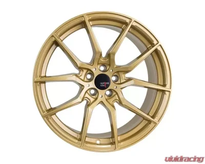 Option Lab Wheels R716 Wheel 18x8.5 5x114.3 35mm Top Secret Gold - OPLL16-88565-35-GLD