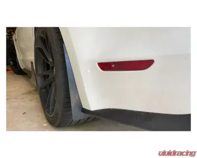 Evans Motorsport Performance Mud Flaps Front and Rear Ford Mustang S550 2015-2023 - EMP-MMF-4-01