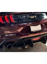 Evans Motorsport Performance Rear Diffuser HDPE Ford Mustang S550 2018-2023                                     - EMP-MUSDIFFHDPE-18-GT - Image 2
