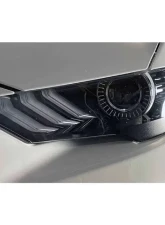 Evans Motorsport Performance Headlight Reflector Covers Ford Mustang S550 2015-2017                                     - Glossy Black EMP15ReflCvrGB Matte Black EMP15ReflCvrMB - Image 2