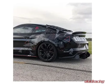 Evans Motorsport Performance Rear Diffuser Aluminum Ford Mustang S550 2018-2023 - EMP-MUSDIFF-18-GT