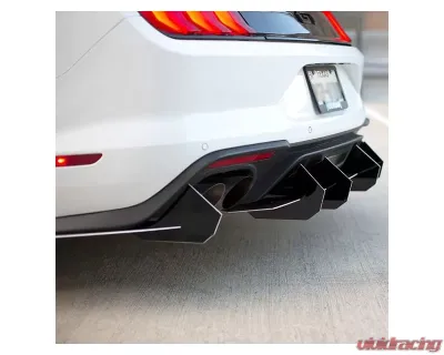 Evans Motorsport Performance Rear Diffuser Aluminum Ford Mustang S550 2018-2023 - EMP-MUSDIFF-18-GT