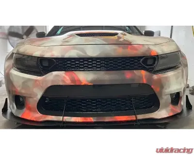 Evans Motorsport Performance Aluminum Front Air Splitter With Winglet Dodge Charger 2015-2024 - EMP-CHGFRNTSPLIT
