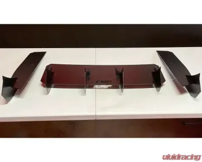 Evans Motorsport Performance Rear Diffuser HDPE Plastic V1 Dodge Charger 2015-2024 - EMP-CHL-DIFFHDPE