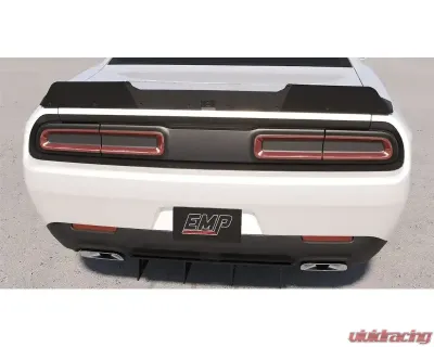 Evans Motorsport Performance Aluminum Wicker Bill Add-On With Gurney Flap Dodge Charger 2015-2024 - EMP-CHL-WICK-01