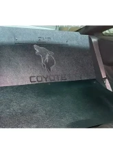 Evans Motorsport Performance Lightweight Racer Rear Seat Delete Kit With Coyote Engraving Ford Mustang 2011-2014                                     - EMP-MRSD-S197-COY - Image 2