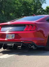Evans Motorsport Performance Solid Aluminum Rear Diffuser Non-HP Pack Ford Mustang EcoBoost 2018-2023                                     - EMP-MUSDIFF-18-ECO - Image 2